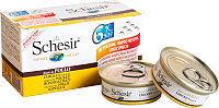 

Корм для кошек Schesir, Chicken fillets with Rice