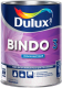 Краска Dulux Bindo 3 для стен и потолков (1л, белый глубокоматовый) - 