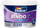 Краска Dulux Bindo 7 для стен и потолков (2.5л, белый матовый) - 
