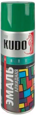 Эмаль Kudo Универсальная / KU-10082 (520мл, зеленая листва)