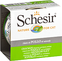 Корм для кошек Schesir Chicken fillets (85г) - 