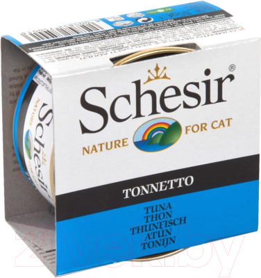 Влажный корм для кошек Schesir Tuna (85г)