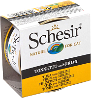 Корм для кошек Schesir Tuna with Surimi (85г) - 