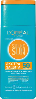Молочко солнцезащитное L'Oreal Paris Sublime Sun экстра защита SPF 50+ (200мл)