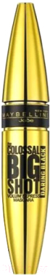 Изображение товара Тушь для ресниц Maybelline New York Colossal Big Shot дерзкий черный (9.5мл)