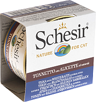 

Корм для кошек Schesir, Tuna with Whitebaits в собственном соку