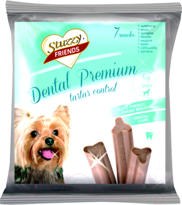Лакомство для собак Stuzzy Friends Dental Premium 7 палочек (110г)