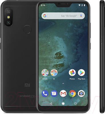 Смартфон Xiaomi Mi A2 Lite 4GB/64GB (черный)