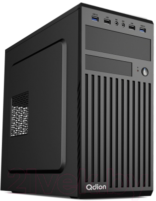 Корпус для компьютера FSP QD-CM2020B mATX (темно-серый)