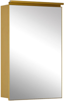 Шкаф с зеркалом для ванной De Aqua Алюминиум 50 / 261763 (медь) - 