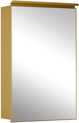 Шкаф с зеркалом для ванной De Aqua Алюминиум 50 / 261763 (медь)