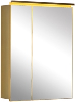 Шкаф с зеркалом для ванной De Aqua Алюминиум 60 / 261764 (медь) - 