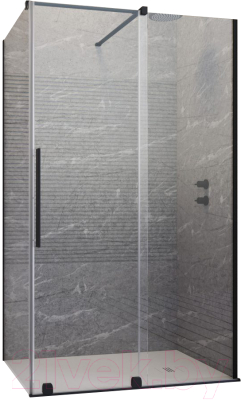 

Душевой уголок Radaway, Furo Black KDJ 120x110 R