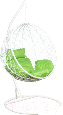 Кресло подвесное Импэкс Leset Луна (белый/зеленое яблоко)