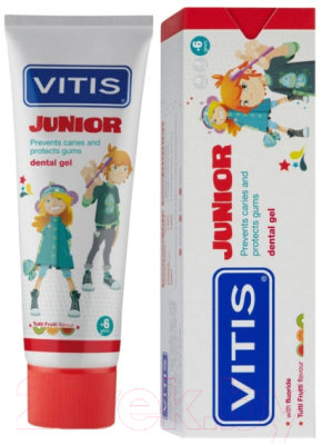 

Зубная паста Vitis, Junior 6+