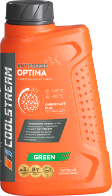 

Антифриз CoolStream, Зеленый, Optima / CS-010701-GR