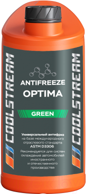 Антифриз CoolStream Optima / CS-010702-GR (5кг, зеленый)