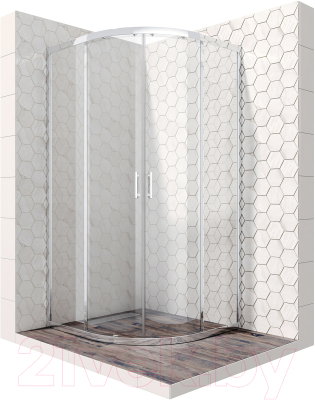Изображение товара Душевой уголок Ambassador Set 90x90 / 14011104-ST2 (с душевым трапом)