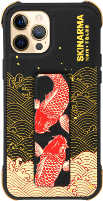 Чехол-накладка Skinarma Nami для iPhone 12/12 Pro (черный)