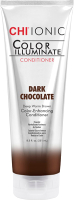 Оттеночный бальзам для волос CHI Ionic Color Illuminate Conditioner (251мл, Dark Chocolate) - 