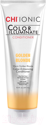 Оттеночный бальзам для волос CHI Ionic Color Illuminate Conditioner (251мл, Golden Blonde)