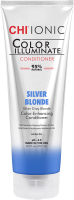 Оттеночный бальзам для волос CHI Ionic Color Illuminate Conditioner (251мл, Silver Blonde) - 