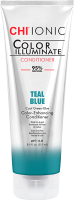 Оттеночный бальзам для волос CHI Ionic Color Illuminate Conditioner (Teal Blue, 251мл) - 