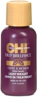 Сыворотка для волос CHI Deep Brilliance Olive & Monoi Shine Serum (15мл)