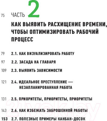 Книга МИФ Визуализируйте работу. Как выявить расхитителей времени (Деграндис Д.)