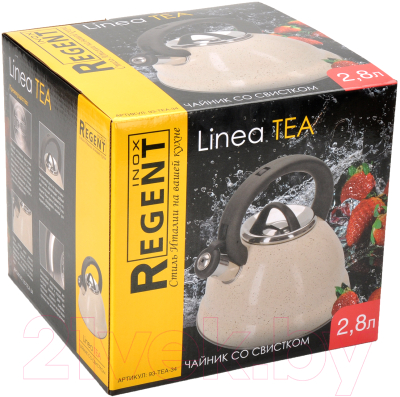 Чайник со свистком Regent Inox 93-TEA-34