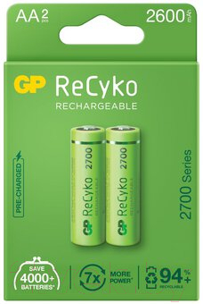 Комплект аккумуляторов GP Batteries 270AAHCE-2EB2 (2шт)