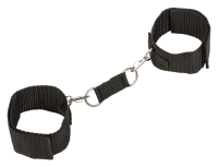 Наручники Lola Games Bondage Collection Wrist Cuffs Plus Size / 1051-02Lola (черный) - 