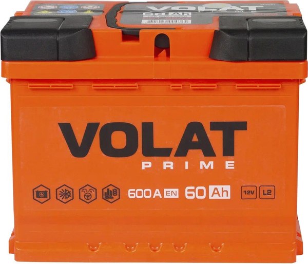 Автомобильный аккумулятор VOLAT Prime L+