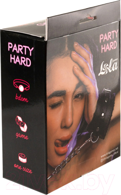 Наручники Lola Games Party Hard Calm / 1097-01lola  (черный)