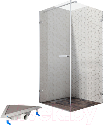 

Душевой уголок Ambassador, Set 100x100 / 10011102L-ST9