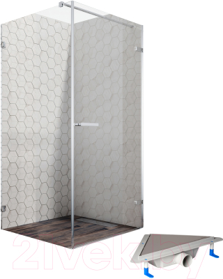 

Душевой уголок Ambassador, Set 100x100 / 10011102R-ST9