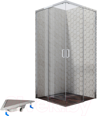 

Душевой уголок Ambassador, Set 100x100 / 11011105-ST9