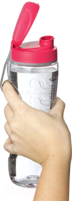 Бутылка для воды Sistema 650 (800мл, красный)
