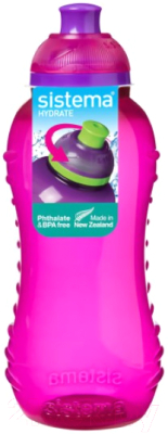 Бутылка для воды Sistema 785NW (460мл, розовый)