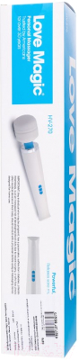 Вибромассажер Magic Wand Love Magic Rechargeable HV-270 / E01-R-270 (белый)