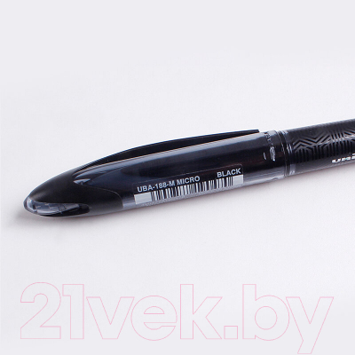 Изображение товара Ручка-роллер UNI Mitsubishi Pencil Air / UBA-188-M BLACK (0.5мм, черный)