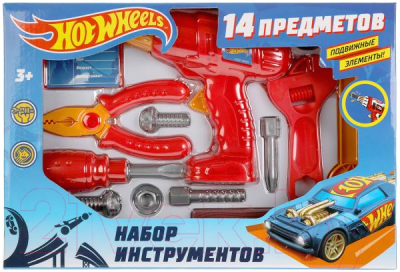 Набор инструментов игрушечный Играем вместе Hot Wheels / 1904K890-R