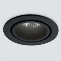Точечный светильник Elektrostandard 15267/LED 7W 4200K (черный/черный) - 