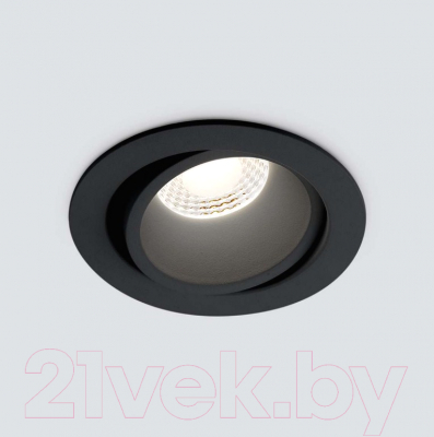 Точечный светильник Elektrostandard 15267/LED 7W 4200K (черный/черный)
