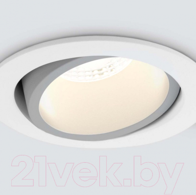 Точечный светильник Elektrostandard 15267/LED 7W 4200K (белый/серебро)