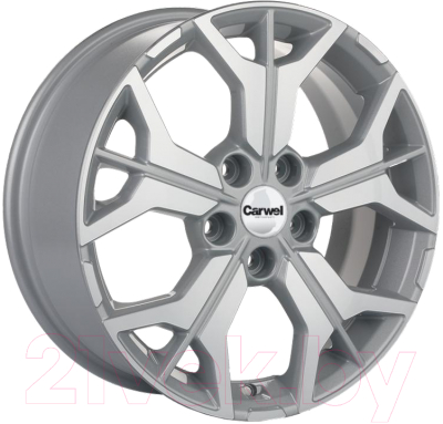 Литой диск Carwel Бусани 1715 Teana/X-trail 17x7" 5x114.3мм DIA 66.1мм ET 45мм AST