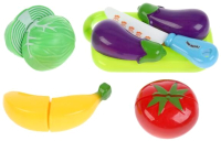 Набор игрушечных продуктов Играем вместе Овощи и фрукты Три кота / B847981-R1 - 