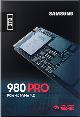 SSD диск Samsung 980 Pro NVMe 2TB (MZ-V8P2T0BW)