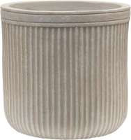 

Кашпо Baq Design, Vertical Rib Cylinder Beige / 6VRCB0024