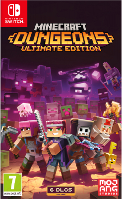 

Игра для игровой консоли Nintendo, Switch Minecraft Dungeons Ultimate Edition / 45496429096